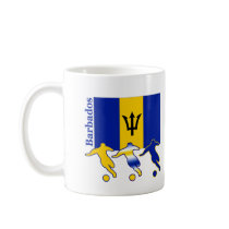 Soccer Players -  Barbados Coffee Mugs
