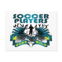 Soccer Players Gone Wild postcards by busybrain Soccer Players Gone Wild postcards