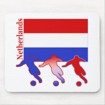 Soccer Players - Netherlands mousepads