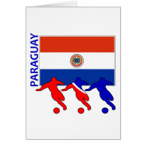 Soccer Players - Paraguay cards