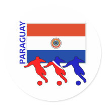 Soccer Players - Paraguay stickers