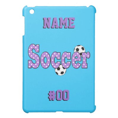 Soccer Polka Dots Case For The iPad Mini
