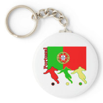 Soccer Portugal Key Chain