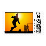 Soccer Postage Stamp
