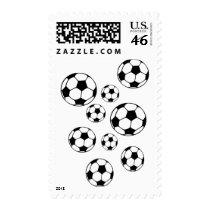Soccer Postage Stamp