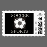 Soccer Postage Stamp