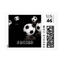 Soccer Postage Stamp
