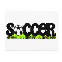 Soccer postcards