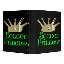 Soccer Princess binders by princessparade Soccer Princess binders