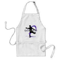 Soccer - Purple - Boys Aprons