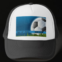 Soccer - Rain or Shine hats