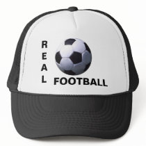 Soccer Real Football Mesh Hat