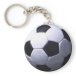 Soccer Real Football Keychain