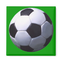 Soccer Real Football Fridge Magnets
