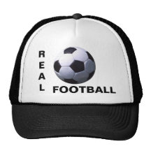 Soccer Real Football Mesh Hat