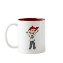 Soccer Referee Mug by stick_figures Soccer Referee Mug