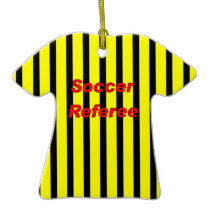 Soccer Referee Ornament