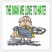 Soccer Referee Sticker
