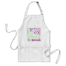 Soccer Repeating Aprons