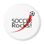 Soccer Rocks Magnet