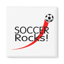 Soccer Rocks magnets by CelebrationZazzle Soccer Rocks magnets
