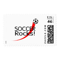 Soccer Rocks postage by CelebrationZazzle Soccer Rocks postage