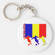 Soccer Romania Key Chains
