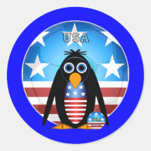 soccer round stickers