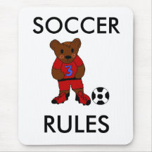 Soccer Rules Mouse Pad
