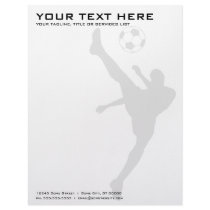soccer silhouette letterhead by asyrum soccer silhouette letterhead