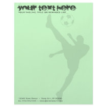 soccer silhouette letterhead by asyrum soccer silhouette letterhead