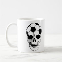 Soccer Skull Coffee Mugs