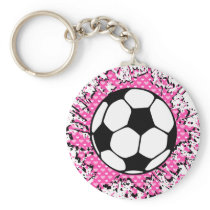 soccer splat. keychains