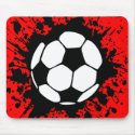 soccer splat mousepads