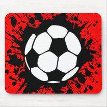 soccer splat mousepads by asyrum soccer splat mousepads