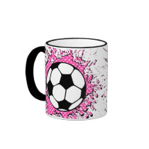 soccer splat. mugs
