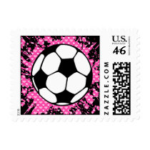 soccer splat. postage