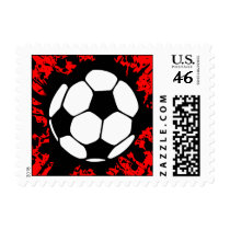 soccer splat. postage