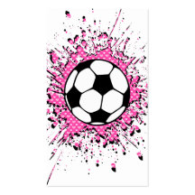soccer splatz business card templates
