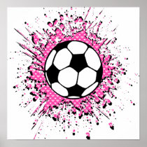 soccer splatz print