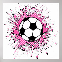 soccer splatz print