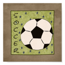 Soccer (Sporty Collection) posters by homeberries Soccer (Sporty Collection) posters
