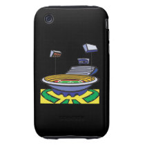 Soccer Stadium Iphone 3 Tough Cover