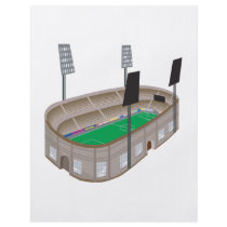 Soccer Stadium Flyer Design