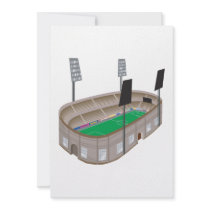 Soccer Stadium Personalized Invitations