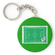 soccer-stadium keychain