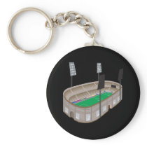 Soccer Stadium Key Chains