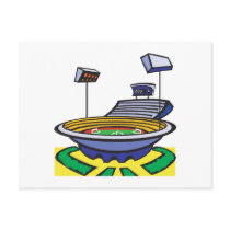 Soccer Stadium Postcard