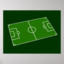 Soccer stadium posters