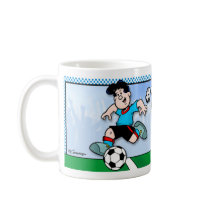 Soccer Star Boy mugs by Kasey_and_Company Soccer Star Boy mugs